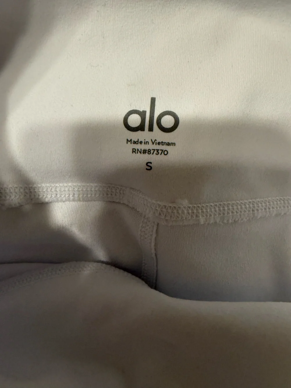 ALO Yoga White Sculpting High-Waist Leggings